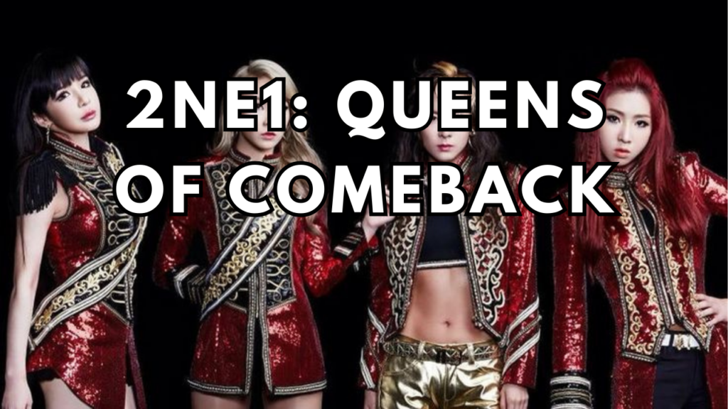 A picture of 2NE1 girls