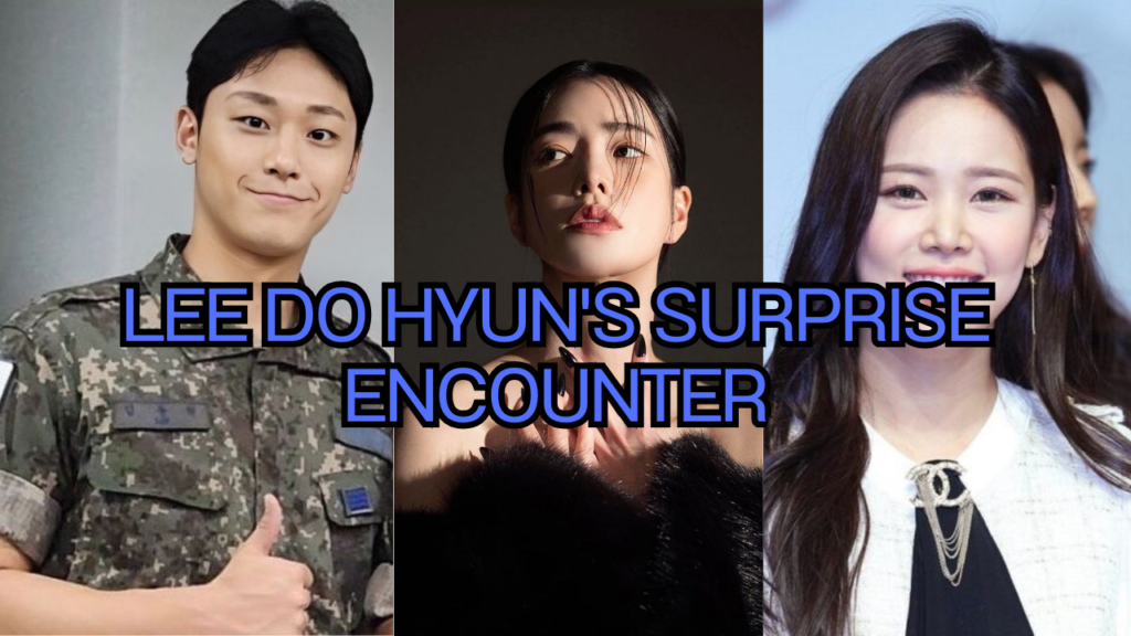 This contain an image of Lee Do Hyun military photo with Lee Do Hyun's girlfriend, actress Lim Ji Yeon, and Kang Ye Seul