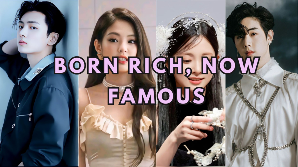 This contain an image of Idols Who Were Born Into Rich Families .