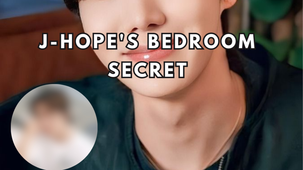 This contains an image of J-Hope and a blur image of him