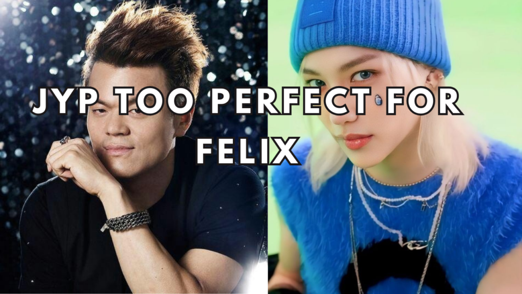 This contain an image of Felix and J.Y. Park .