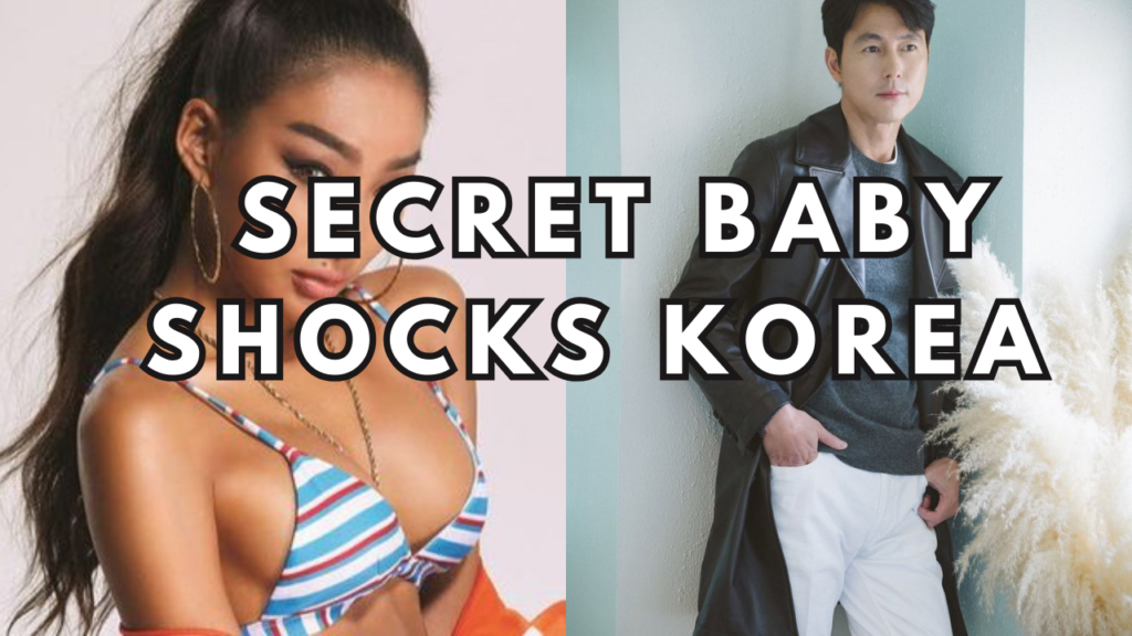 This contains an image ofJung Woo Sung and another picture of model Moon Gabi .