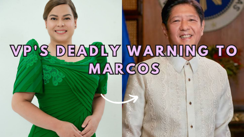 This contain an image of President Ferdinand Marcos Jr and another picture of Vice President Sara Duterte .