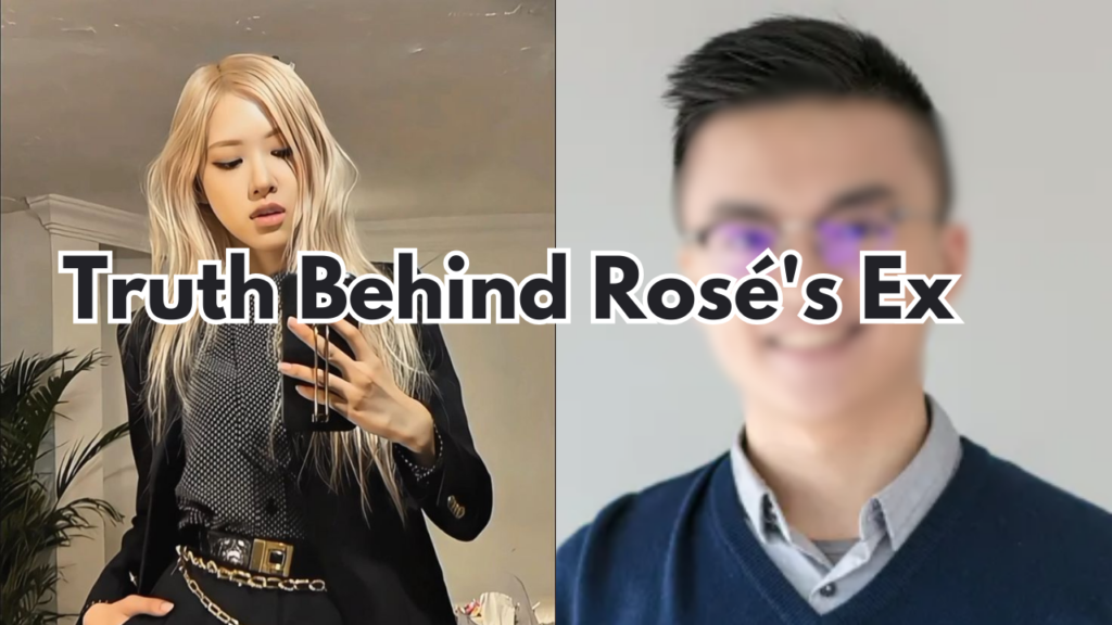 This contain an image of BLACKPINK Rosé and her Jason Choi BLACKPINK Rosé ex-boyfriend .