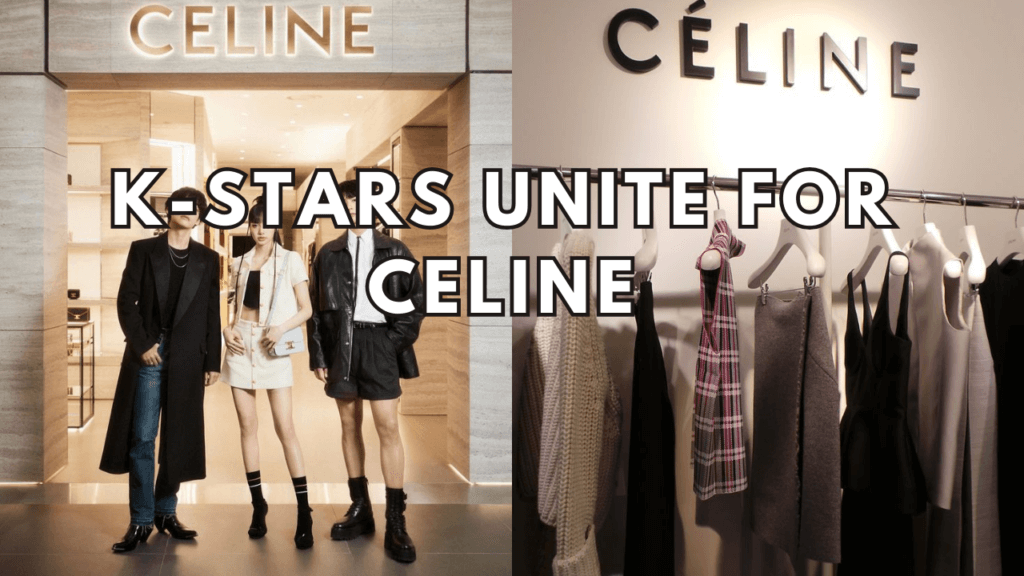 This contain an image of luxury brand owned by CELINE.