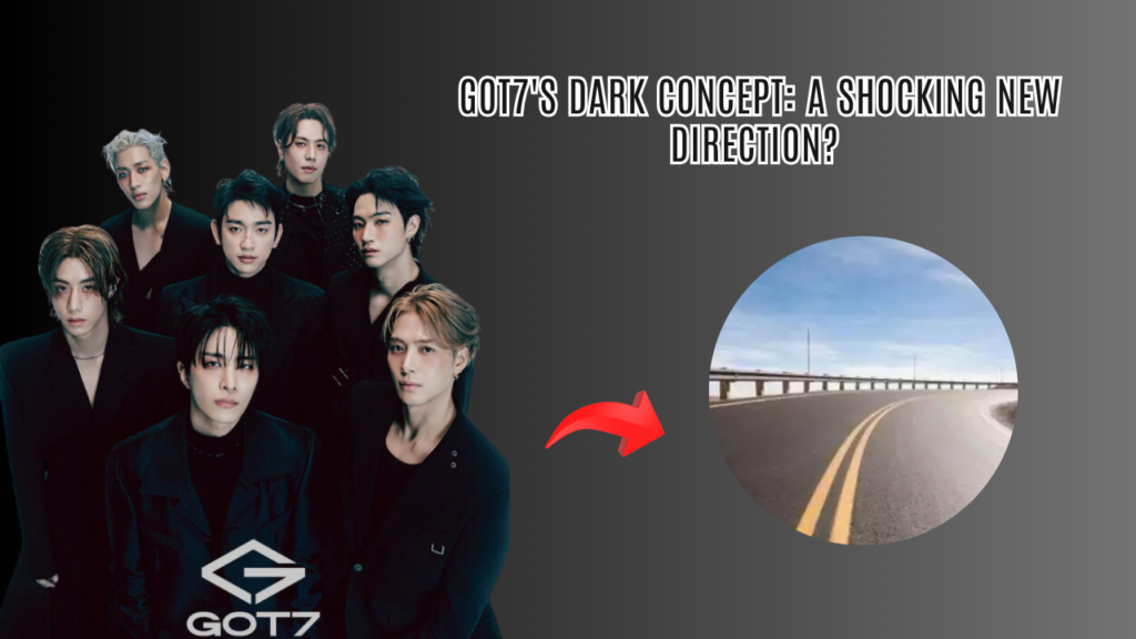 This contain an image of GOT7's January 20 comeback teaser and a circle of a new direction .