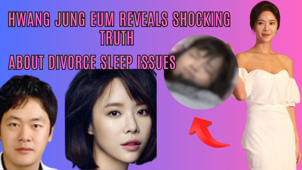 This contains an image of Hwang Jung-Eum and anther picture of sleeping in a circle.