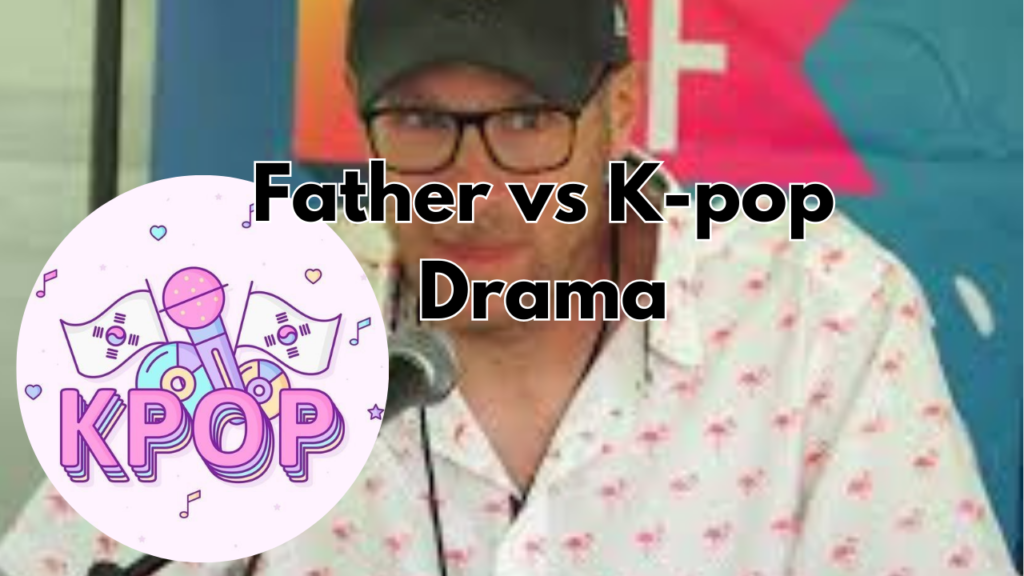 This contains an image of Jeff Pearlman and another picture of K Pop logo in a circle