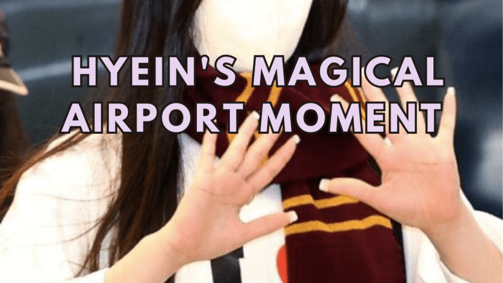 This contain an image of Hyein's Airport Fashion