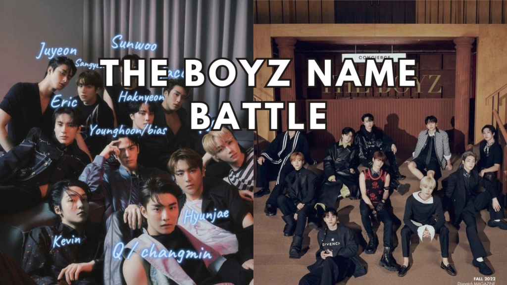 This contain an image of THE BOYZ group members .