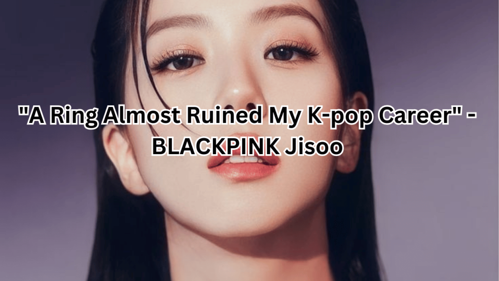 This contains an image of BLACKPINK Jisoo