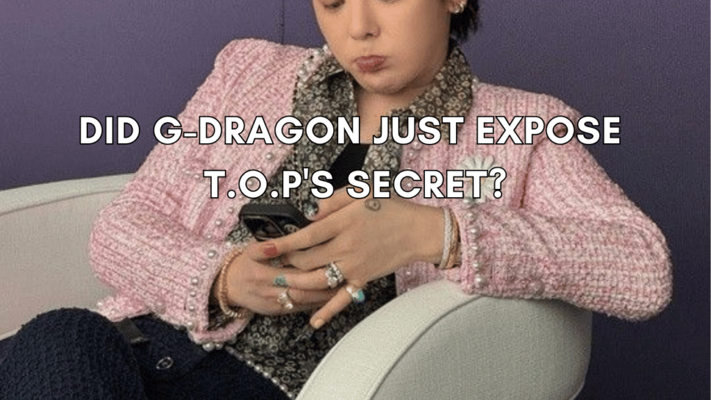 This contain an image of BIGBANG's G-Dragon