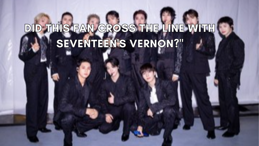 This contain an image of SEVENTEEN